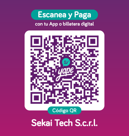 QR Yape Sekai Tech