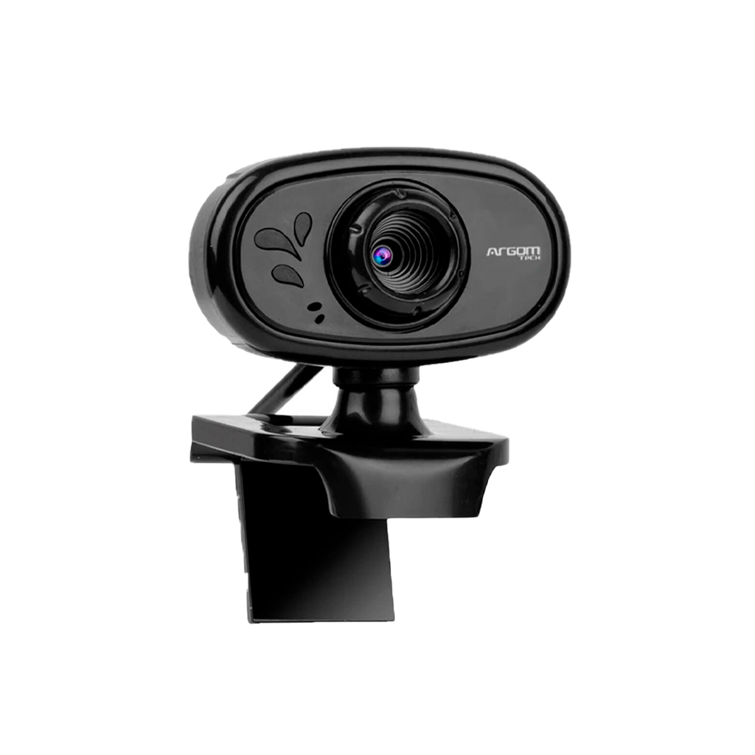 CAMARA WEB ARGOMTECH CAM20 HD 720P, NEGRO, USB 2.0
