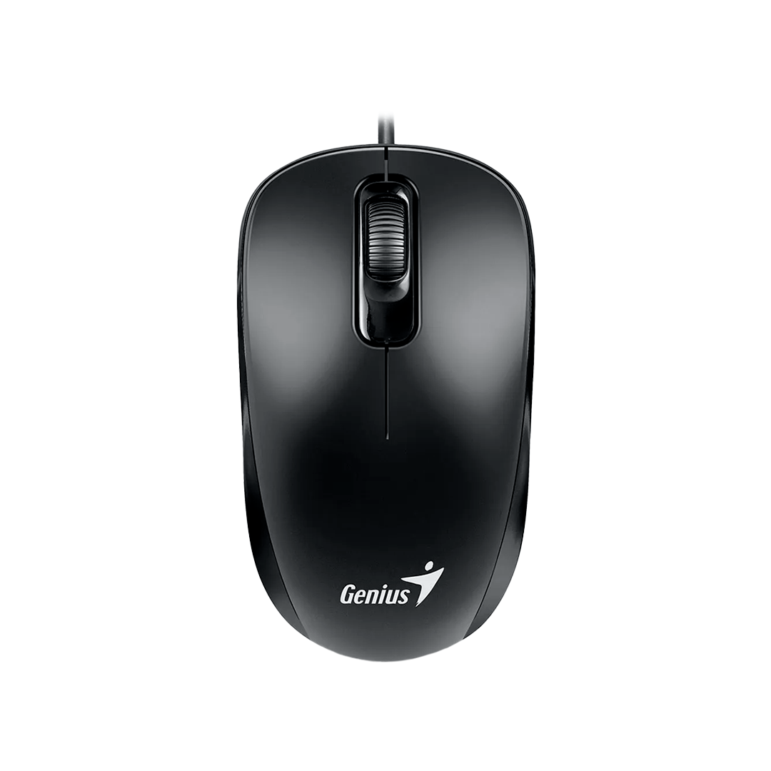 MOUSE GENIUS DX-110 USB OPTICO NEGRO