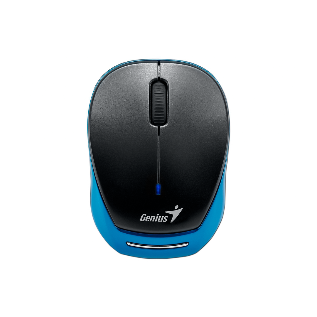 MOUSE INALAMBRICO GENIUS 9000R MINI MICRO TRAVELER NEGRO Y AZUL