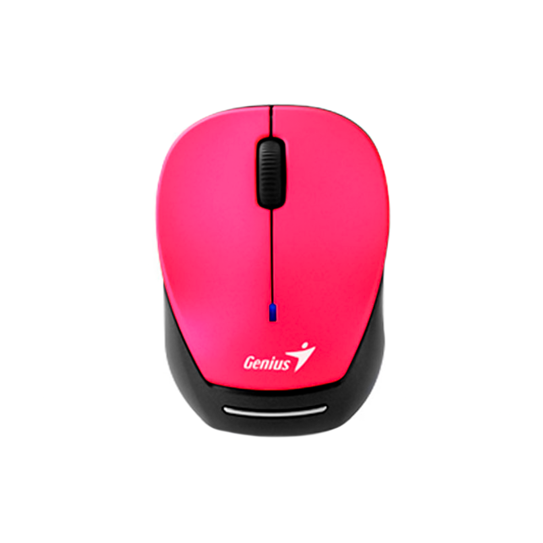 MOUSE INALAMBRICO GENIUS 9000R MINI MICRO TRAVELER ROSA Y NEGRO