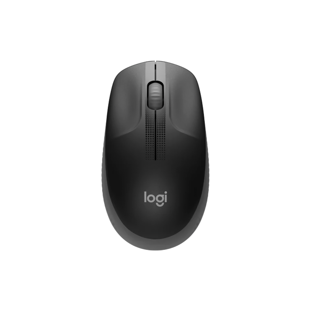 MOUSE LOGITECH M190 WIRELESS FULL-SIZE CHARCOAL