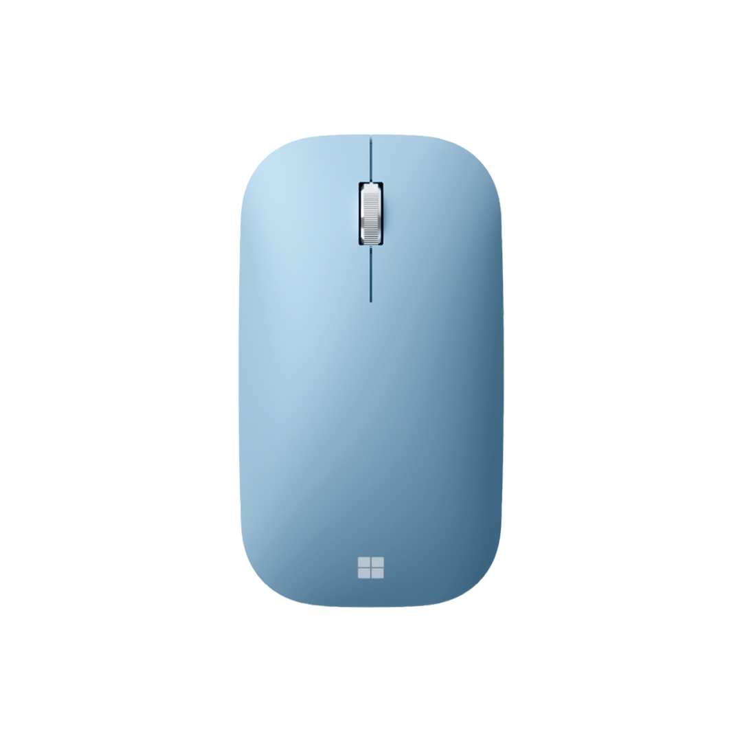 MOUSE MICROSOFT BLUETOOTH MODERN MOBILE AZUL PASTEL