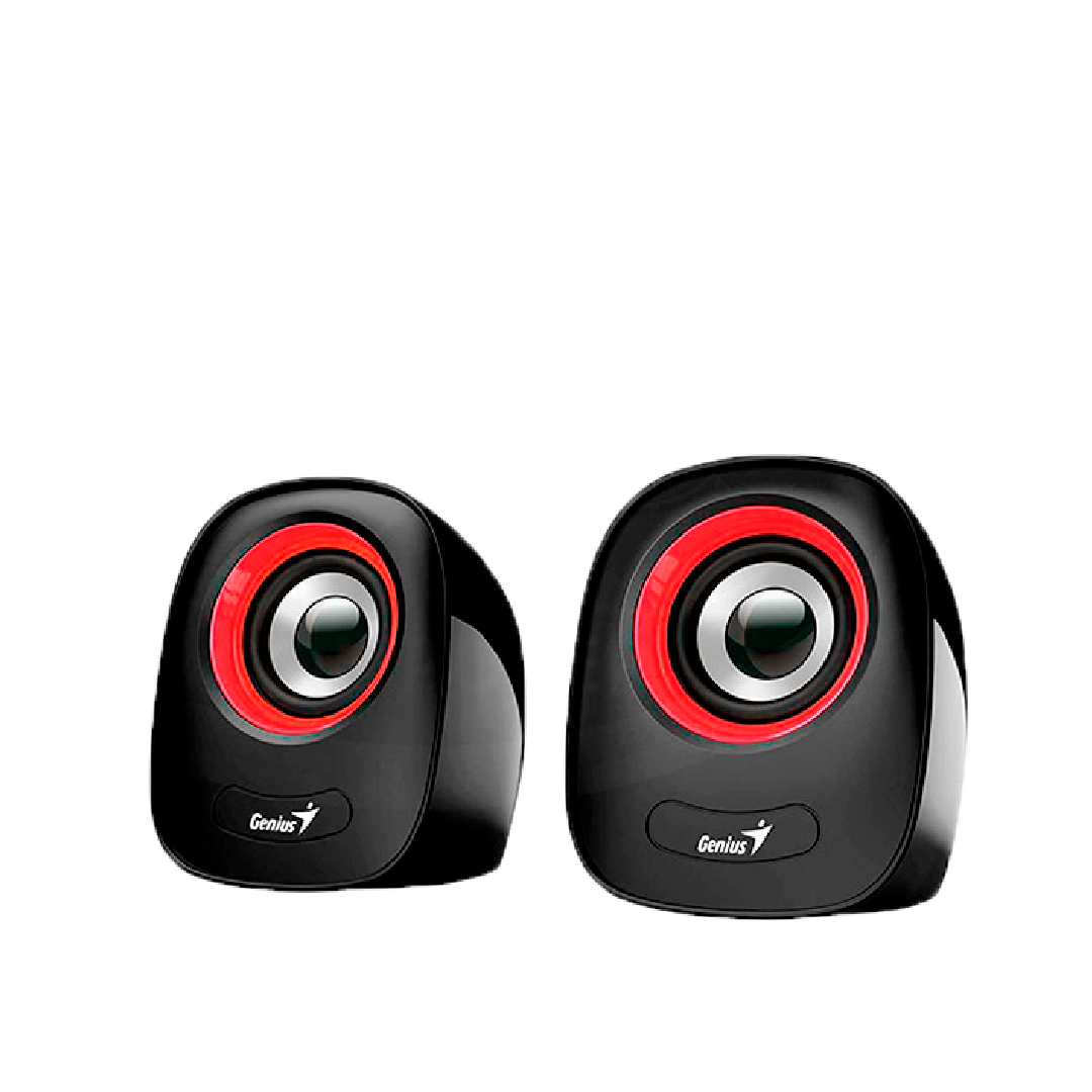 PARLANTE GENIUS (SP-Q160) USB POWER 6W, COLOR RED