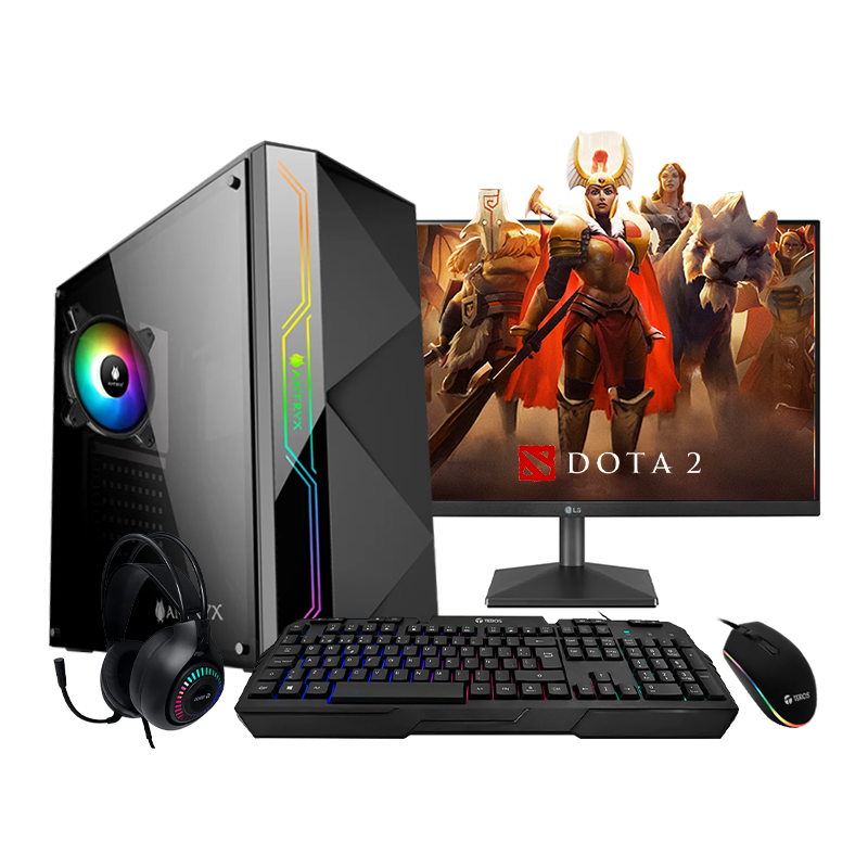 PC NEBULA FORCE 500 GAMER CORE I5-12400F, 23.8' FHD, 16GB RAM, 500GB SSD