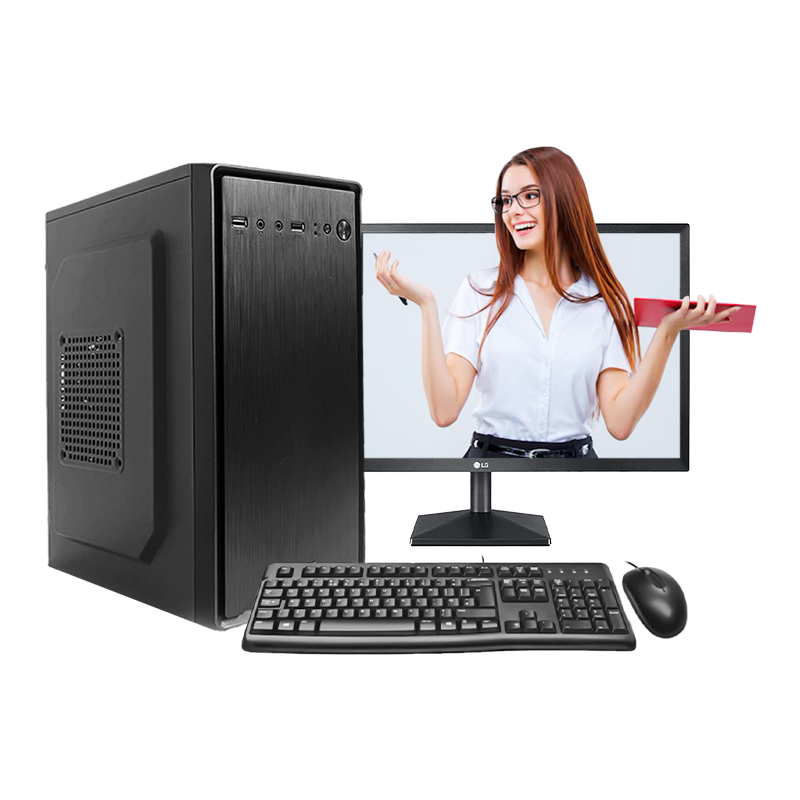 PC WORKCORE 500 CORE I3-10100, 18.5' HD, 8GB RAM, 500GB SSD