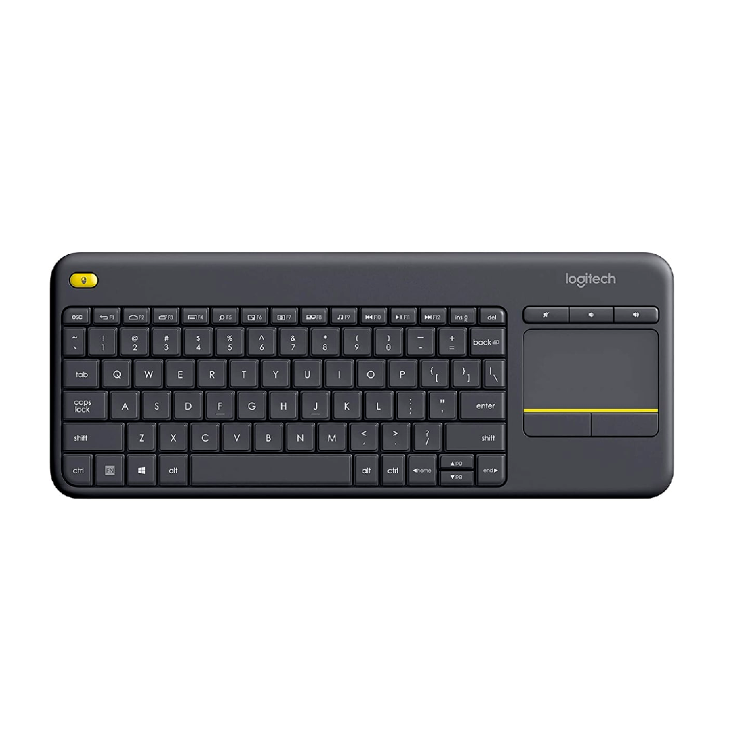 TECLADO LOGITECH INALAMBRICO K400 TOUCH NEGRO