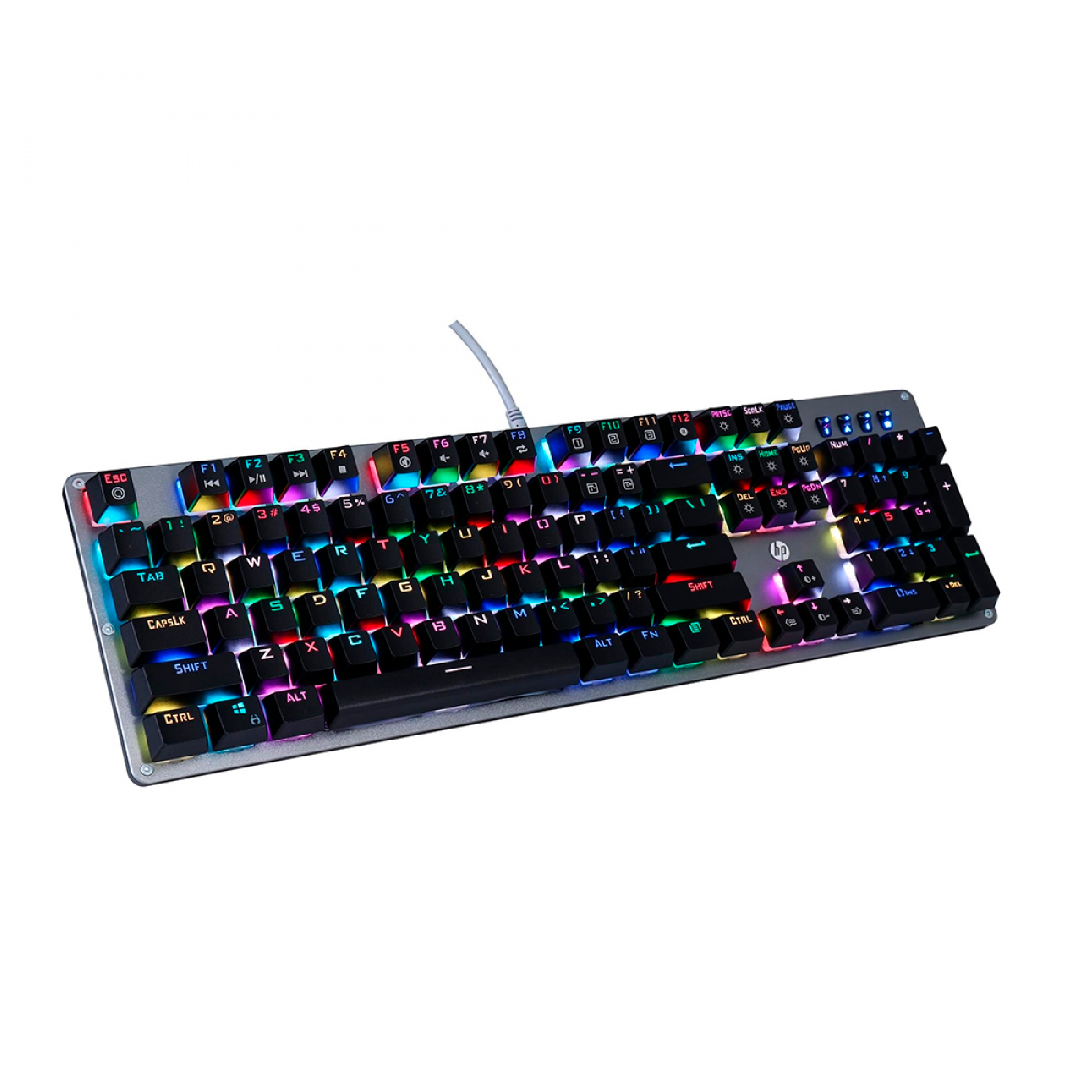 TECLADO MECANICO GAMER HP GAMING GK100 RAINBOW – 105 TECLAS